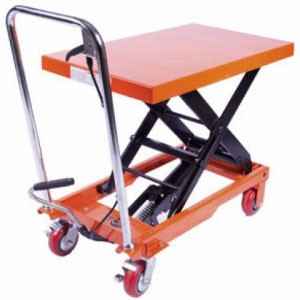 Платформенные тележки с гидравлическим подъемным столом: Модель SP 1000